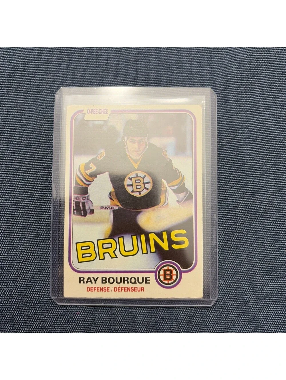 1981-82 O-Pee-Chee Ray Bourque #1 Boston Bruins
